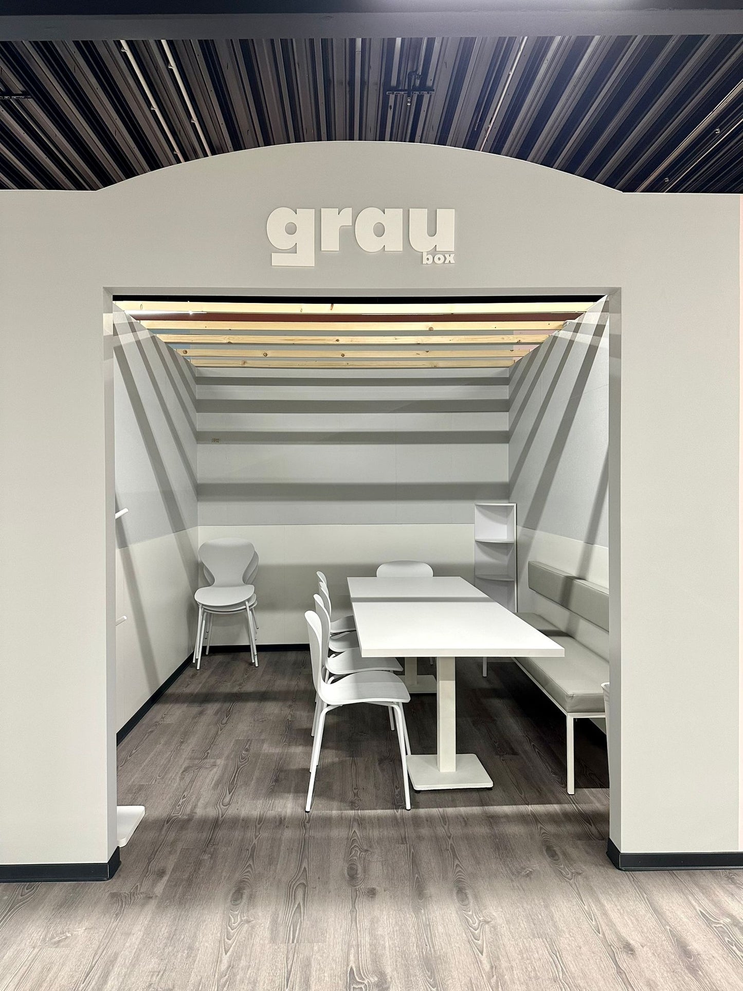 Geburtstagsbox Grau