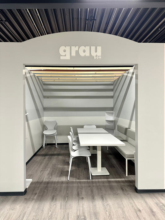 Geburtstagsbox Grau